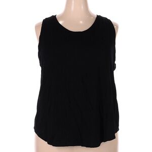 Karen Kane Black Relaxed Tank Top